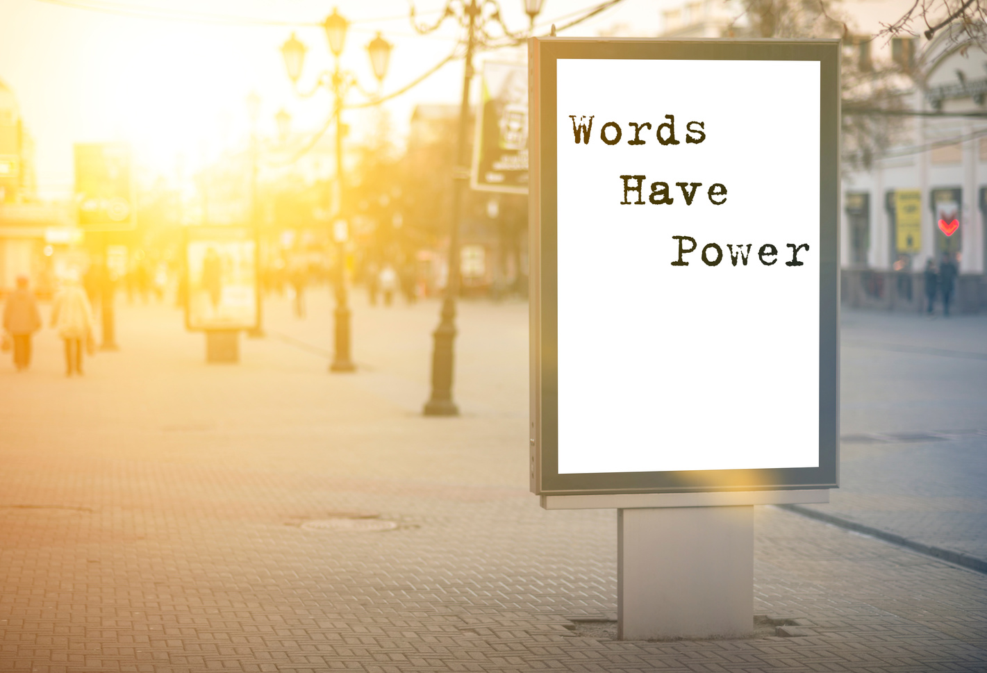 words have power - words, phrase.