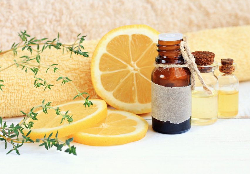 Lemon esssential aroma oil.